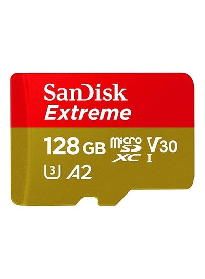 Buy Extreme microSDXC Card UHS-I A2 V30 U3 C10 - 190/90 MB/s 128.0 GB in Saudi Arabia