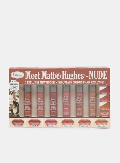 Buy Pack Of 6 Meet Matte Hughes Long-Lasting Liquid Lipstick Vol.8 Nude in UAE