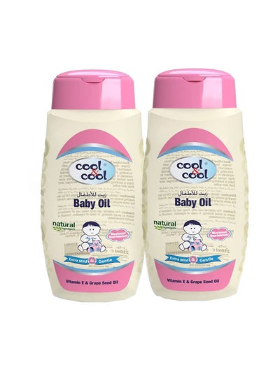 Buy Baby Oil 250Ml - Pack Of 2 in UAE