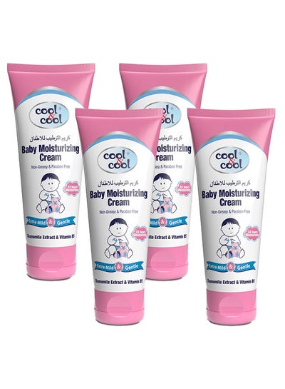 Buy Baby Moisturising Cream 100Ml Pack Of 4 in UAE