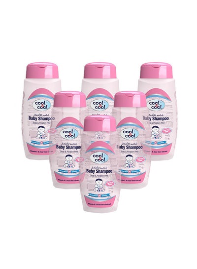 Buy Pack of 6 Baby Shampoo 60ml in UAE