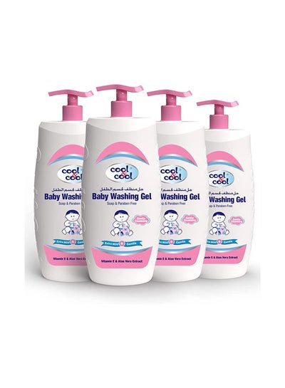 Buy Baby Washing Gel 500Ml- Pack Of 4 in UAE