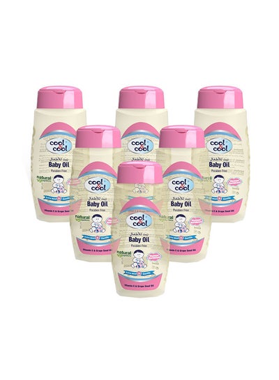 Buy Baby Oil 250Ml - Pack Of 6 in UAE