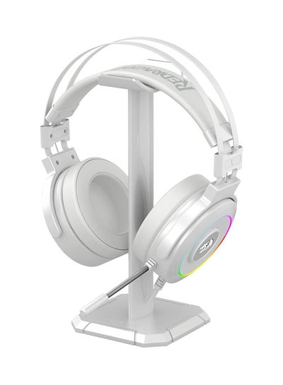 Buy Redragon LAMIA 2 white, USB RGB Gaming Headset w/stand in UAE