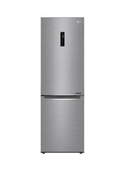 Buy 459 Liter Bottom Freezer Refrigerators Inverter Linear Compressor GCB459NLHM Grey in UAE