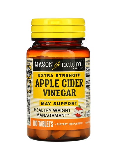 Buy Extra Strength Apple Cider Vinegar - 100 Tablets in UAE