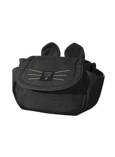 Buy Meow Stroller Diaper Bag - Black in Saudi Arabia