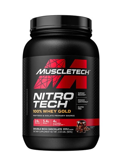 Buy Nitro Tech Whey Gold Protein  Double Rich Chocolate  1.02 Kg in Saudi Arabia