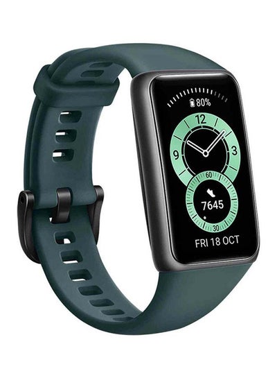 Buy Band 6 All-Day SPO2 Monitoring Fullview Display 2 Weeks Battery Life 1.47 inch Forest Green in UAE