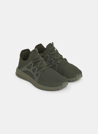 Buy Women's Fashion Sneakers Dark Green in Saudi Arabia