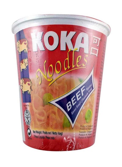 Buy Beef Flavour Noodles Cup 70grams in UAE