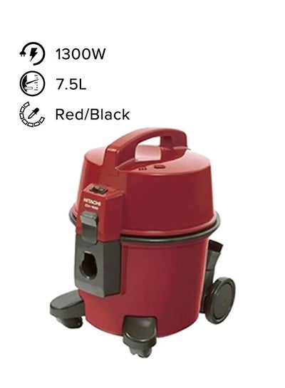 Buy Canister Vacuum Cleaner 7.5 L 1300 W CV-100G SS220 WR Red/Black in Saudi Arabia