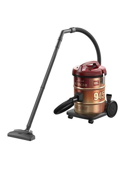 Buy Electric Cleaning Vacuum Cleaner 18 L 2000 W CV-945F SS220 WR Red in Saudi Arabia