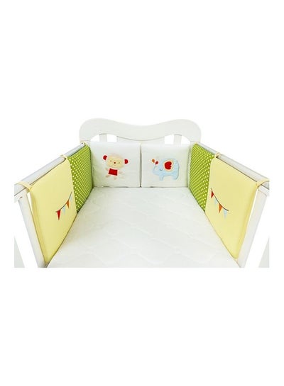 Buy 6 Pcs Lot Safe & Washable Baby Bedding Bumpers Crib in UAE