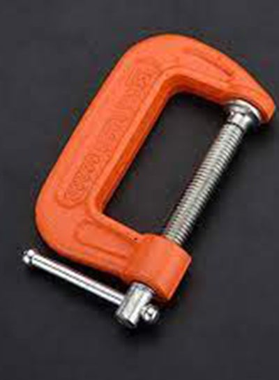 Buy Harden - Alloy Steel G Clamp - 3 inch. - DMM-600201 Silver/Orange 3inch in UAE