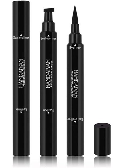 Buy Double Head Seal Stamp Eyeliner Black in UAE