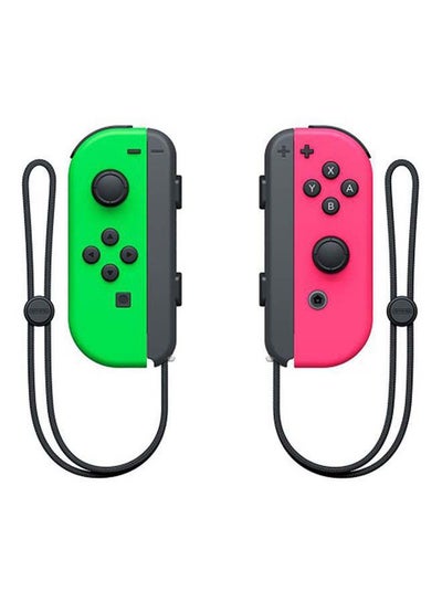 Buy Joy Cons Wireless Controller for Nintendo Switch, L/R Controllers Replacement Compatible with Nintendo Switch - Neon Pink/Neon Green in UAE