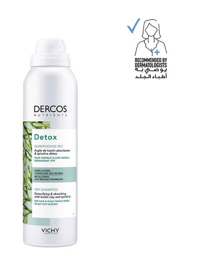 Buy Dercos Nutrients Detox Dry Shampoo 150ml in UAE