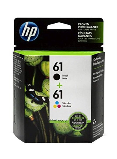 Buy 2-Piece Ink Cartridges (CH561WN, CH562WN) Black/Tri-Color in UAE