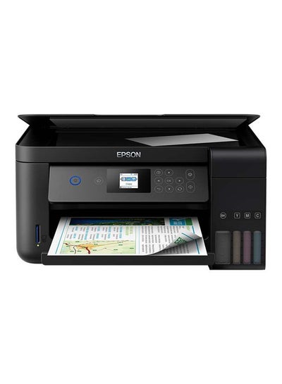 Buy EcoTank L4160 Print/Scan/Copy Wi-Fi Tank Printer - Black-L4160 in UAE
