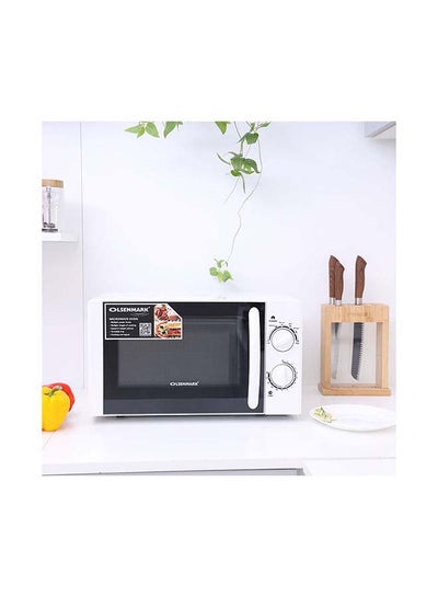 Buy Microwave Oven With Turntable plate and multiple power levels 20.0 L 1200.0 W OMMO2260 Black/White in UAE