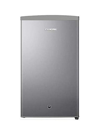 Buy Mini Single Door Refrigerator NRF130SS1 Dark Silver in UAE