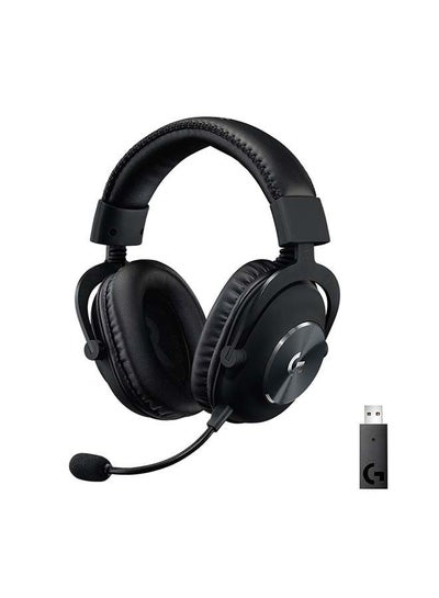 Buy G PRO X Wireless Lightspeed Gaming Headset, Blue Voice Mic Filter Tech, 50 mm PRO-G Drivers, DTS Headphone:X 2.0 Surround Sound, Memory Foam, 20+ Hour Battery Life in Egypt
