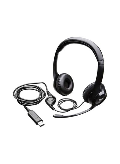 Buy H390 Wired Headset, Stereo Headphones with Noise-Cancelling Microphone, USB, In-Line Controls, PC/Mac/Laptop in Egypt