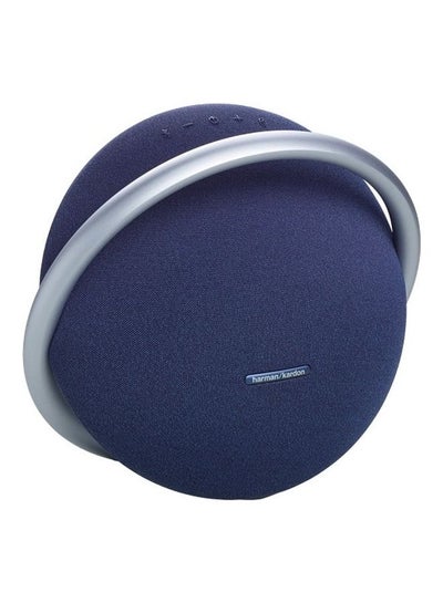 Buy Harman Kardon Onyx Studio 8 Portable Stereo Bluetooth Speaker Blue in UAE