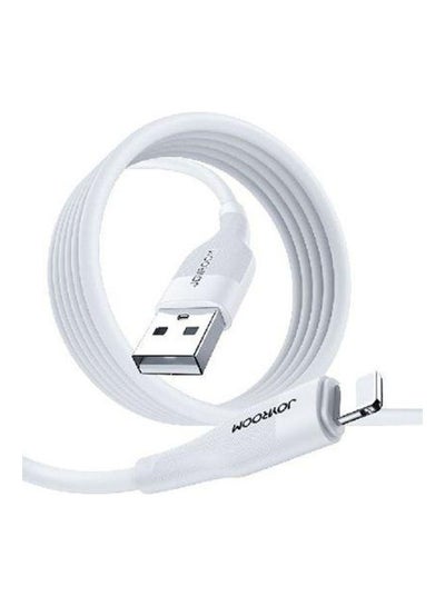 اشتري USB to Lightning Charging Cable, 1 Meter S-1030M12 White في مصر