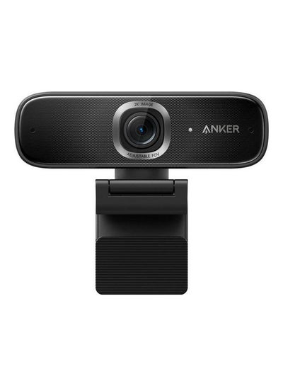 اشتري C302 Webcam Dual Mic Built-In Flash USB AI Image And Frame Black في السعودية