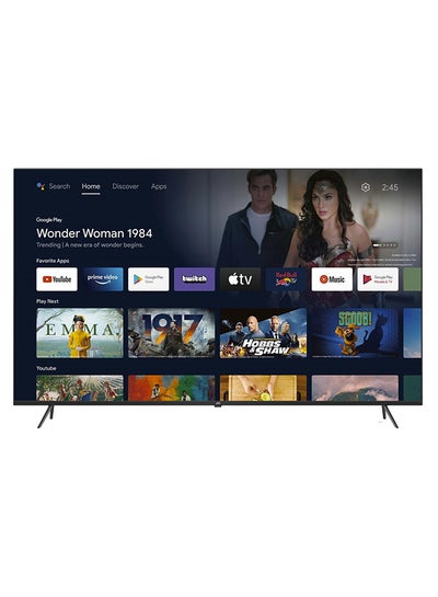 Buy 70 inch Edgeless 4K UHD Official Google Certified Android Smart TV With Dolby Audio , Chrome Cast Built In and "OK GOOGLE" voice remote LT-70N7135 Black in UAE