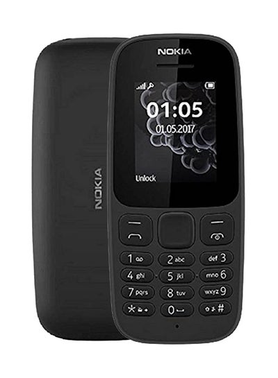 Buy 105 Dual SIM Black 4MB in Saudi Arabia