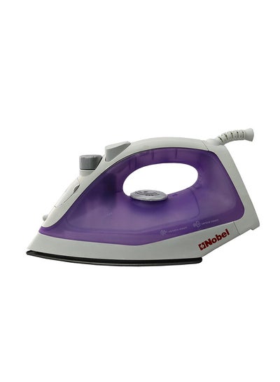 Buy Non Stick Sole Plate Vertical & Variable Steam Iron 1100-1300W NSI243 Purple in UAE