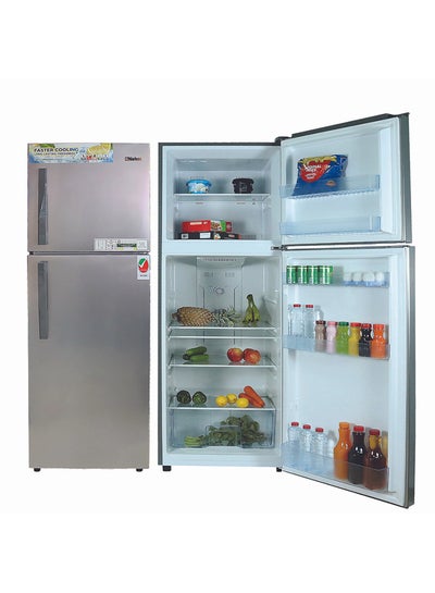 Buy Double Door Refrigerator NR380NF Silver in UAE
