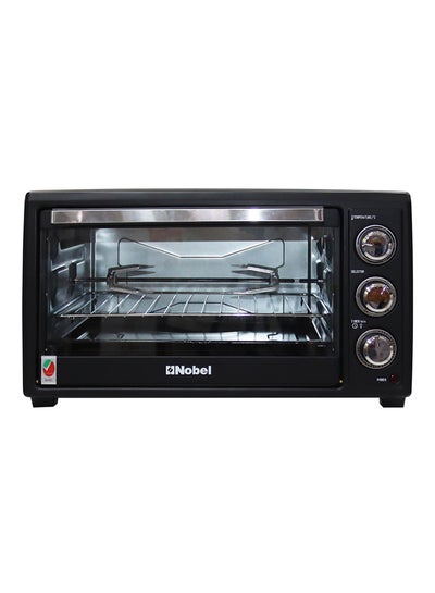 Electric Oven Black 35 Litres 1500W Stainless Steel Heating Element ...