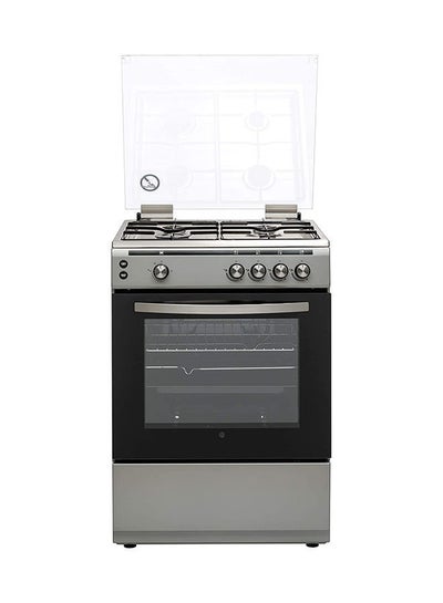 Buy 4 Burners Gas Cooker 60 x 60 cm ,1 year Warranty FGC6060-S1V Stainless Steel in UAE