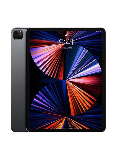Buy iPad Pro 2021 (5th Generation) 12.9-inch M1 Chip 256GB Wi-Fi 5G Space Gray with Facetime - Middle East Version in Saudi Arabia