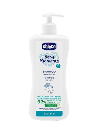 Buy Baby Moments Shampoo No-Tears For Baby Skin 0M+ 500Ml in UAE