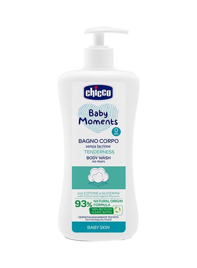 Buy Baby Moments Body Wash No-Tears Tenderness For Baby Skin 0M+ 500Ml in UAE