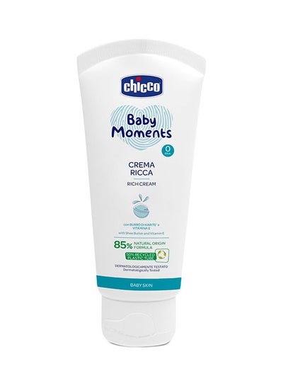 Buy Baby Moments Rich Cream For Baby Skin 0M+ 100Ml in UAE