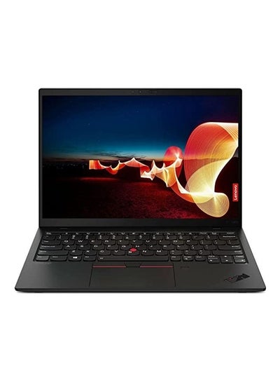 اشتري لابتوب ثينك باد X1 نانو فائق النحافة بشاشة مقاس 13 بوصة ومعالج إنتل كور i7-1165G7 من الجيل 11 وذاكرة رام سعة 16 جيجابايت ومحرك أقراص SSD سعة 512 جيجابايت وبطاقة رسومات مدمجة ونظام ويندوز 10 برو اللغة الإنجليزية أسود في الامارات