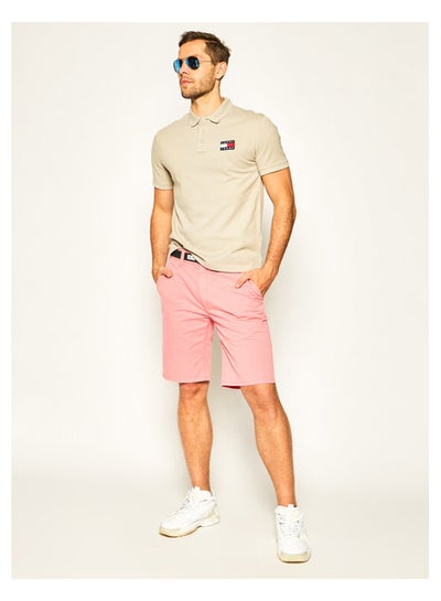 Buy Belted Vintage Wash Shorts Oasis Pink in Egypt