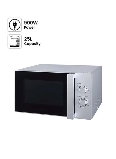 Buy Microwave Solo 25 L 900 W TM-25MS Silver in Egypt