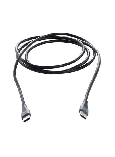 Buy Type-C to Type-C Fast Charging Dual Toned Cable, Sync and Charge Black in Egypt