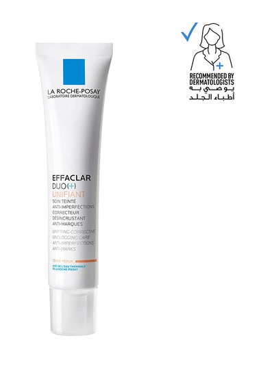 Buy Effaclar Duo + Unifiant Anti-Blemish Efficacy Cream Medium Shade 40ml in Egypt