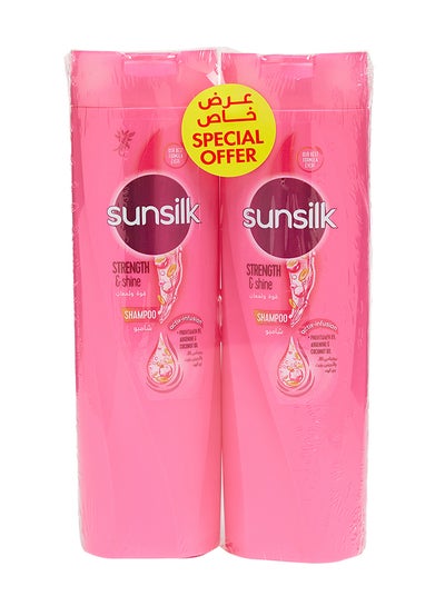 Buy Shampoo Shine And Strength 400ml Pack of 2 in UAE
