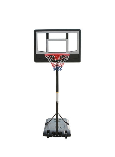 اشتري Portable Basket Ball Goal System Adjustable Basketball Hoop Stand 85x74x160سم في السعودية