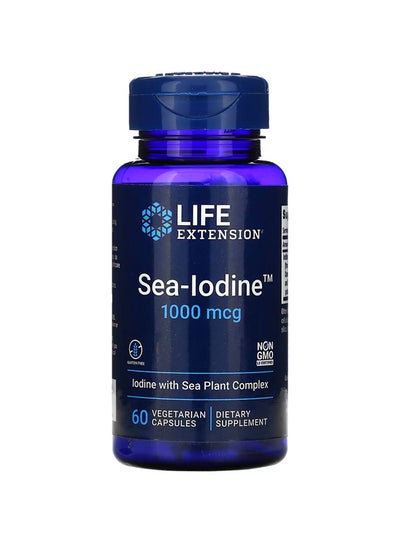 Buy Sea-Iodine 1000 mcg - 60 Vegetarian Capsules in Saudi Arabia