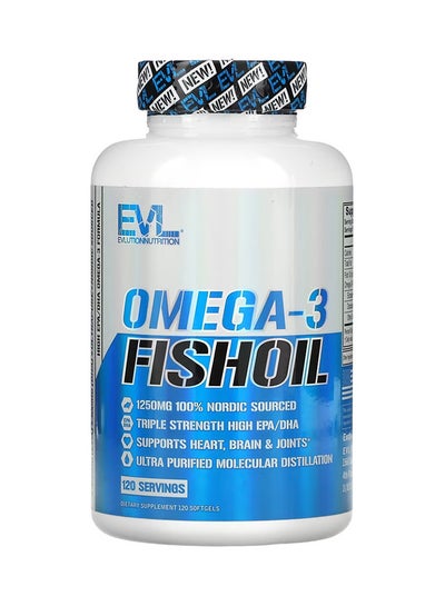 Buy Omega-3 Fish Oil - 120 Softgels in Saudi Arabia